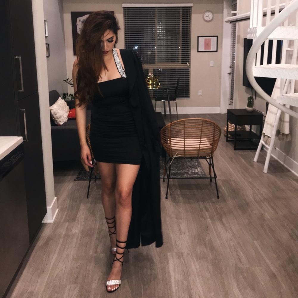 Little black sequins bday dress